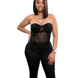 “Ariana” Mesh Corset