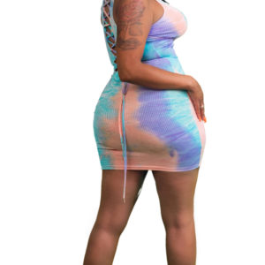 "Tropical Starburst" Dress - Image 3